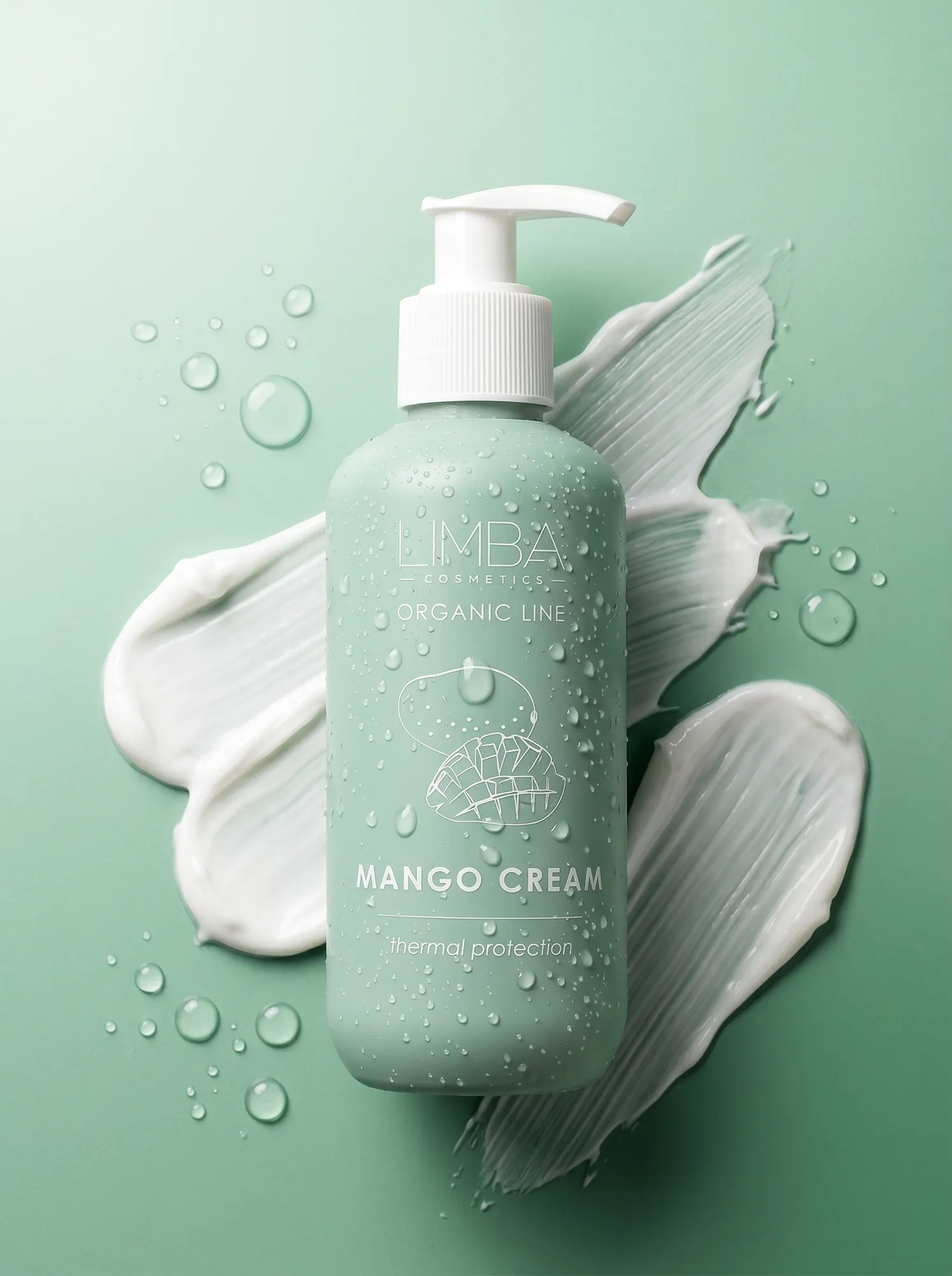 Крем для волос Limba Cosmetics Organic Line Mango термозащита (200мл) — фото 6