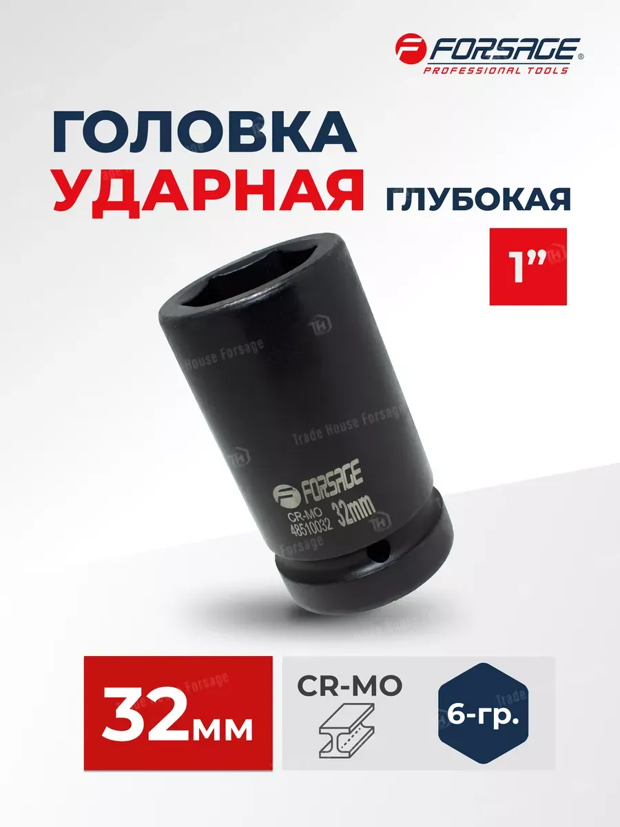 Головка слесарная Forsage F-48510032(7103) — фото 2