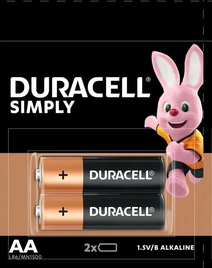 Комплект батареек Duracell LR6/MN1500 20BP (2шт)
