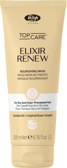 Маска для волос Lisap Top Care Elixir Renew Увлажняющая и восстанавливающая (200мл)