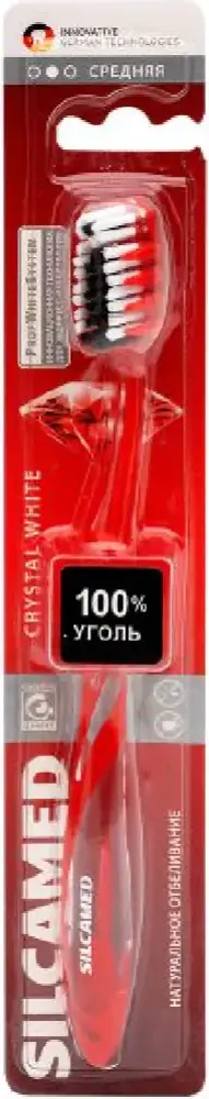 Зубная щетка Silca Med Cristal White
