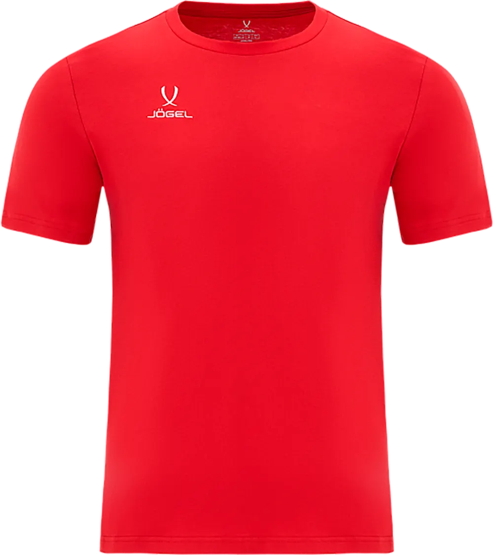Футболка спортивная детская Jogel Essential Cotton Tee (YM, красный)