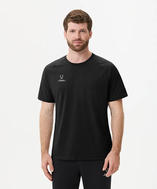 Футболка спортивная детская Jogel Essential CVC Tee (YS, черный) — фото 4