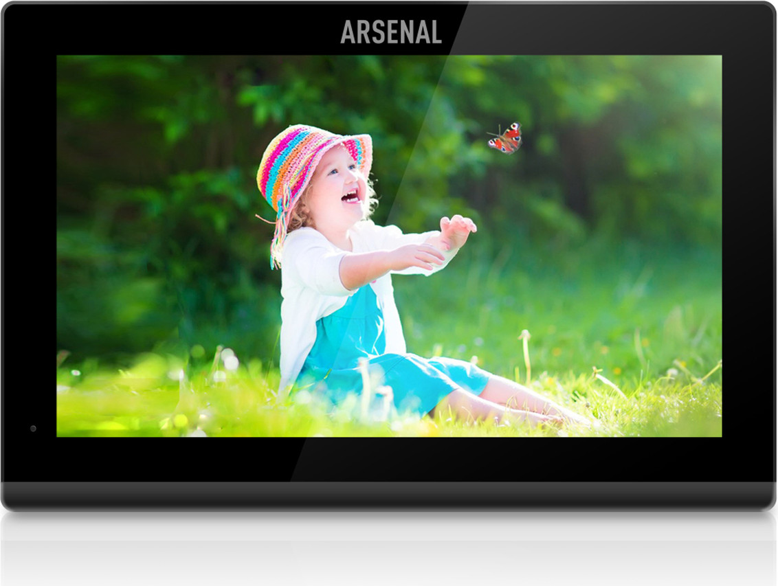 Видеодомофон Arsenal Титул 10 FHD Tuya DVR (черный) — фото 2