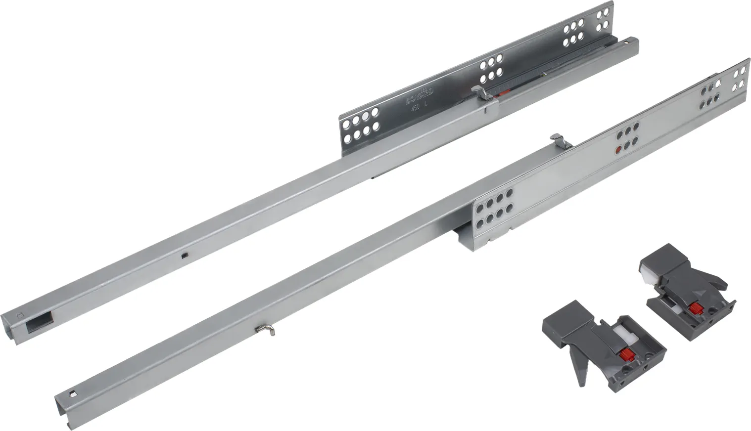 Комплект направляющих мебельных Boyard 1D B-slide DB8782Zn/450