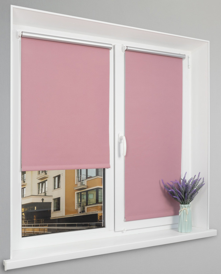 Рулонная штора Lm Decor LM 68-08 130x170 (пурпурно-розовый)