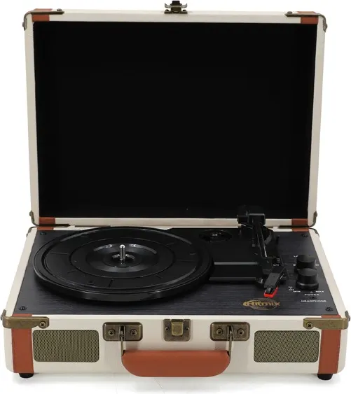 Проигрыватель виниловых пластинок Ritmix LP-130B (белый)