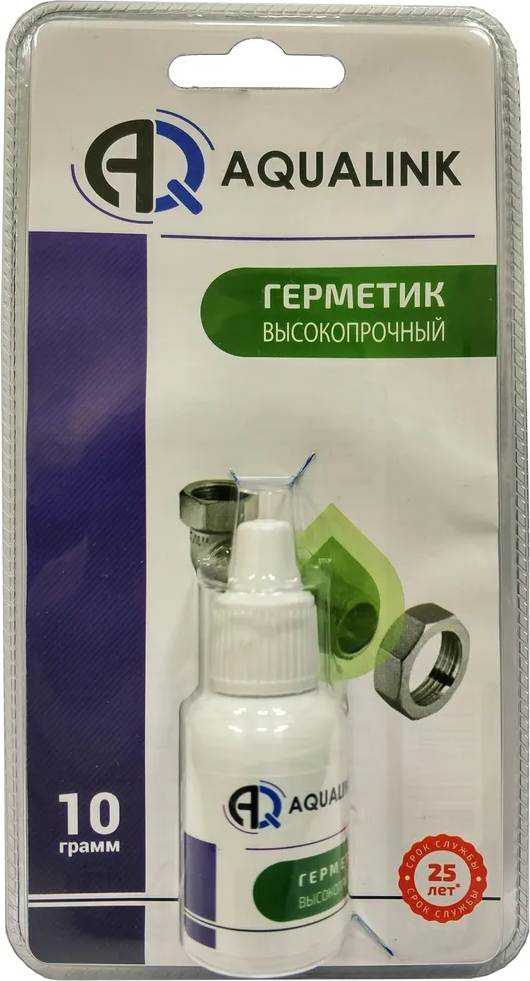 Клей-герметик Aqualink Высокопрочный анаэробный (10г)