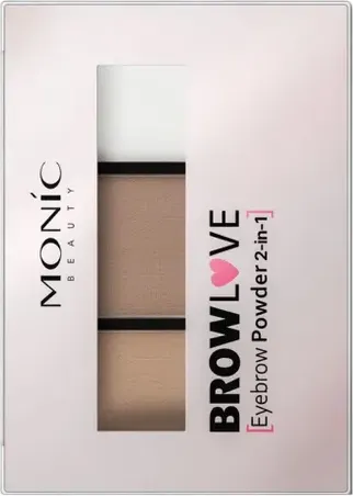 Тени для бровей Monic Beauty Brow Love тон 01 Warm Blonde