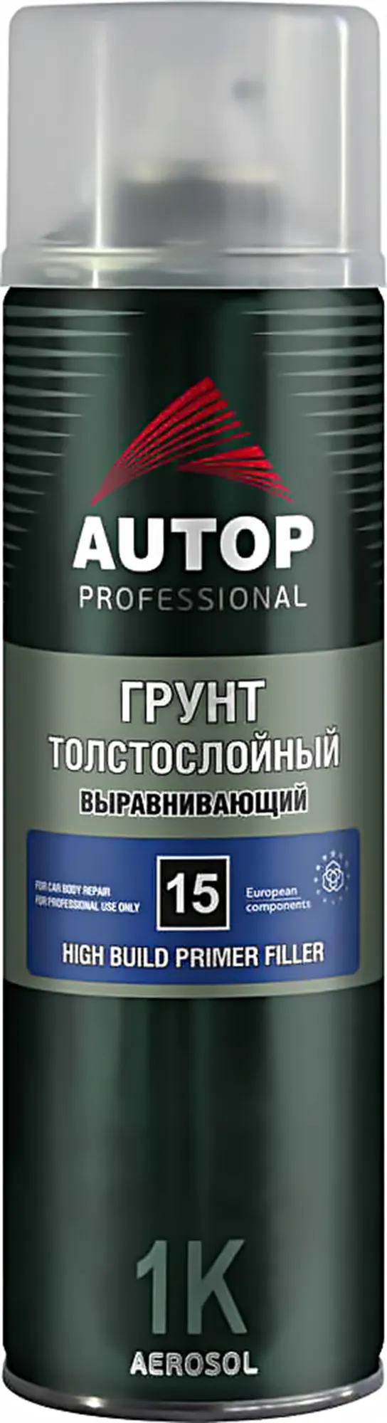 Эмаль автомобильная AUTOP №15 Толстослойная ATP-A07316 (650мл, черный)
