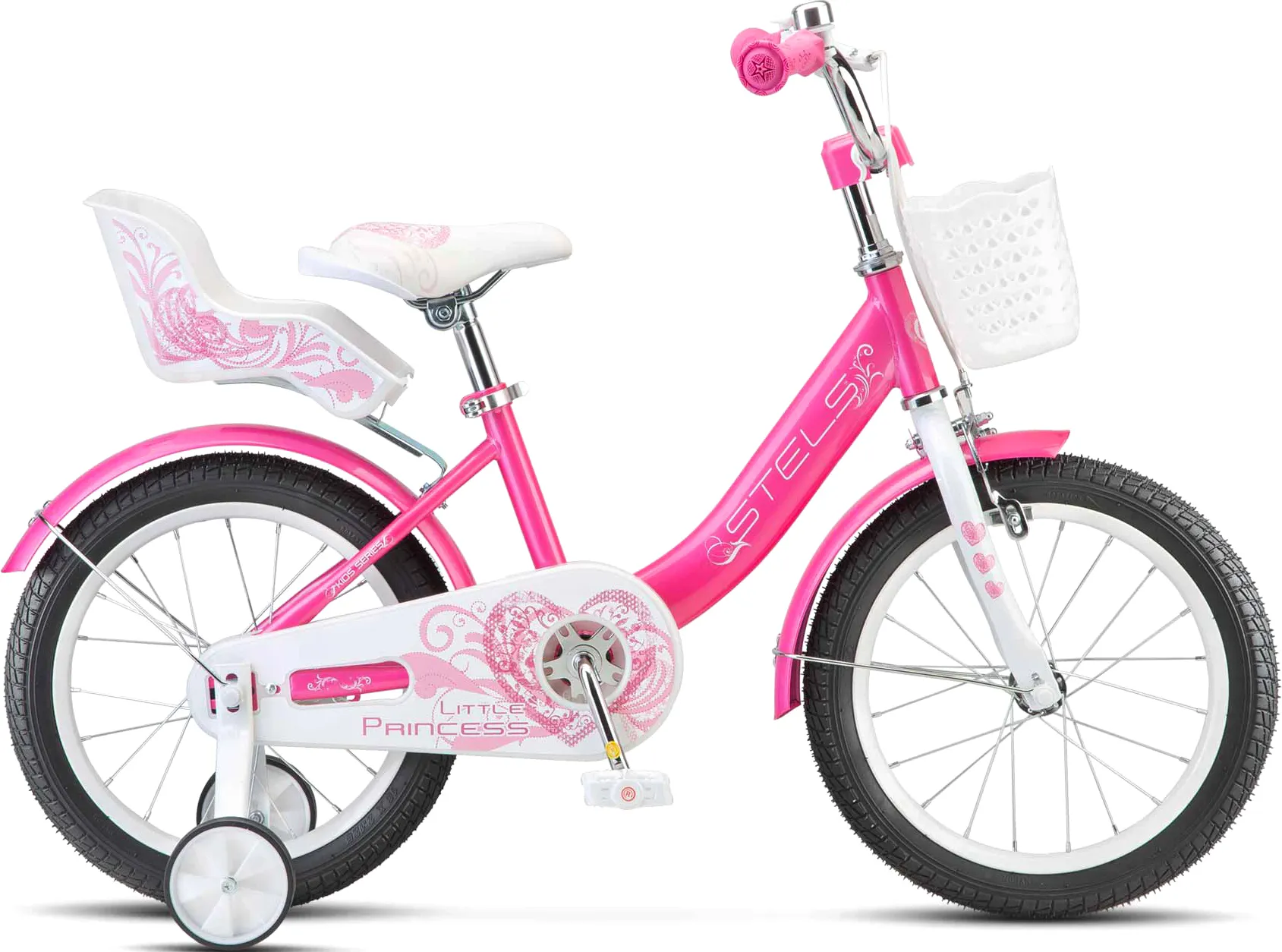 Детский велосипед STELS Little Princess KC 16 (9.8, розовый)