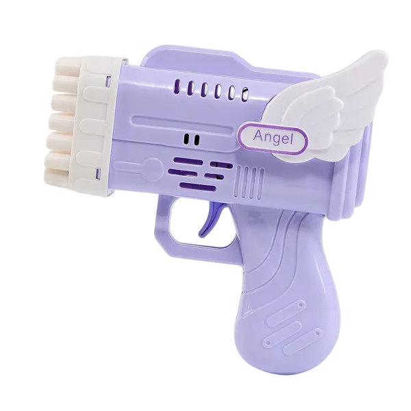Генератор мыльных пузырей детский Funny Toys Ангел 456-9 / 10182777 (фиолетовый)
