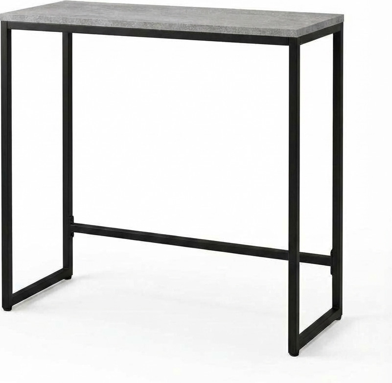 Консольный столик Allerd Rion 25x85 / 2050210500 (черный муар/бетон)