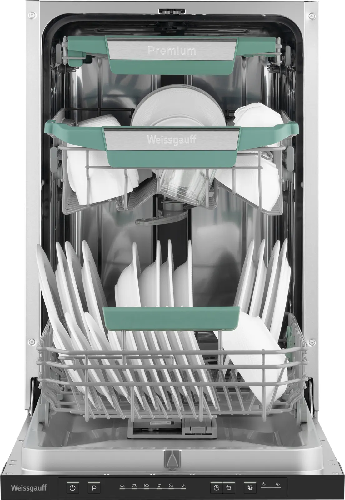 Посудомоечная машина Weissgauff BDW 4536 D Inverter AutoOpen Infolight — фото 4