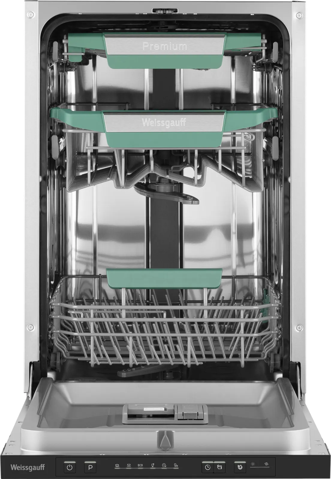 Посудомоечная машина Weissgauff BDW 4536 D Inverter AutoOpen Infolight — фото 3
