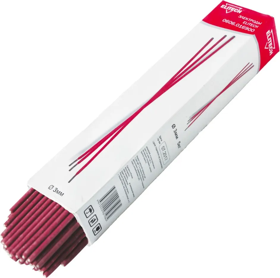 Электрод Elitech 3.0мм 0606.016900 / 187657 (5кг)