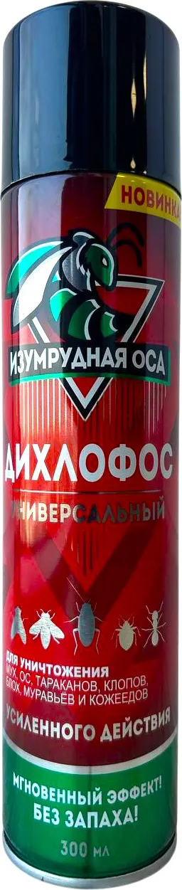 Аэрозоль от насекомых Изумрудная оса 300мл