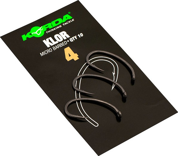 Набор крючков рыболовных Korda Klor №4 / KLOR4 (10шт) — фото 2