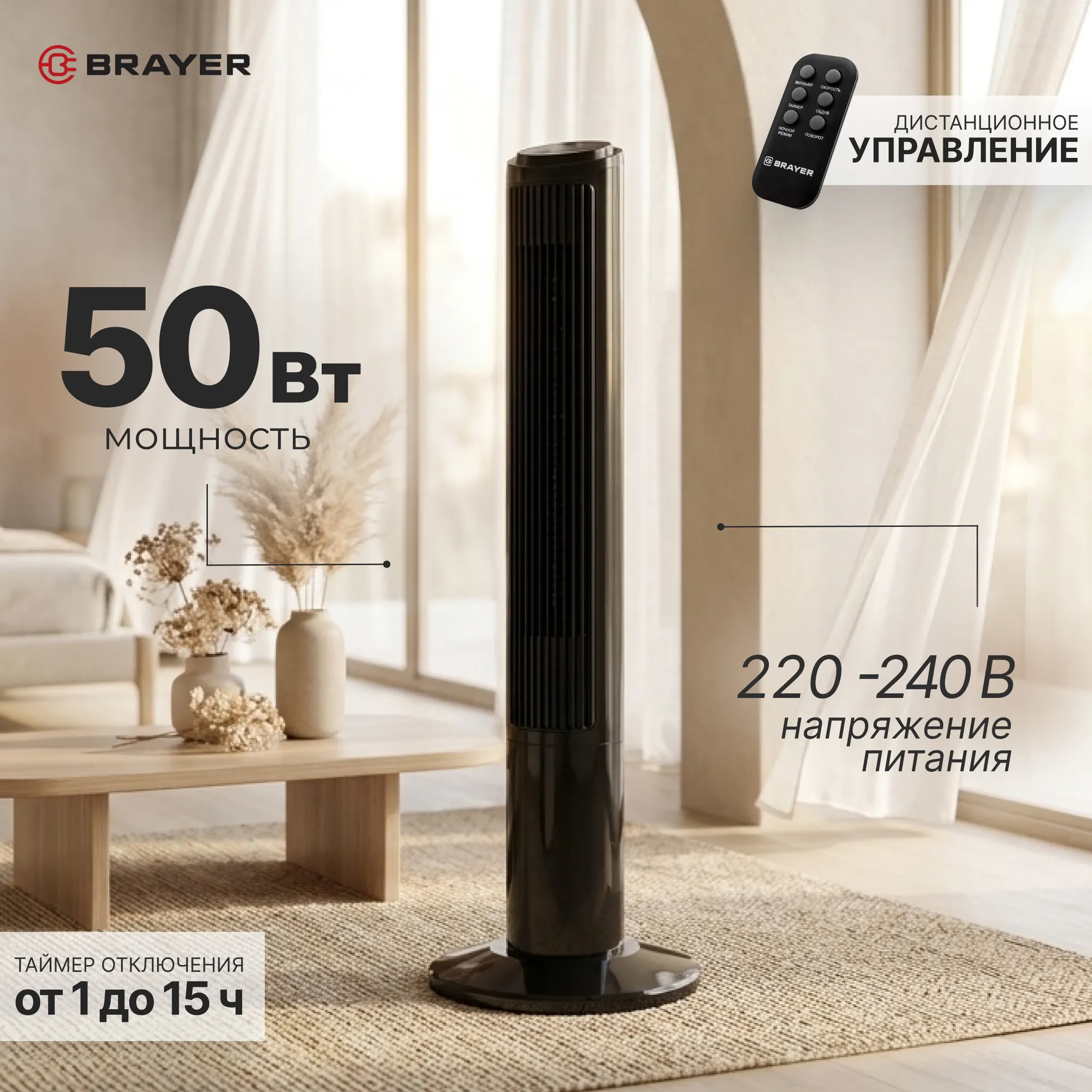 Вентилятор Brayer BR4974