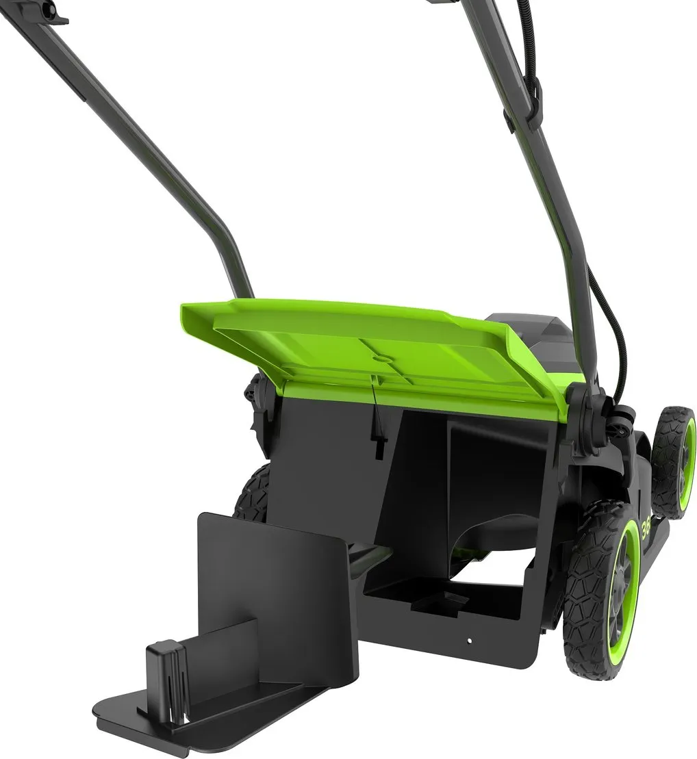 Газонокосилка аккумуляторная Greenworks GD40LM361 бесщеточная 40V 36см / 2520807 (без АКБ и ЗУ) — фото 4