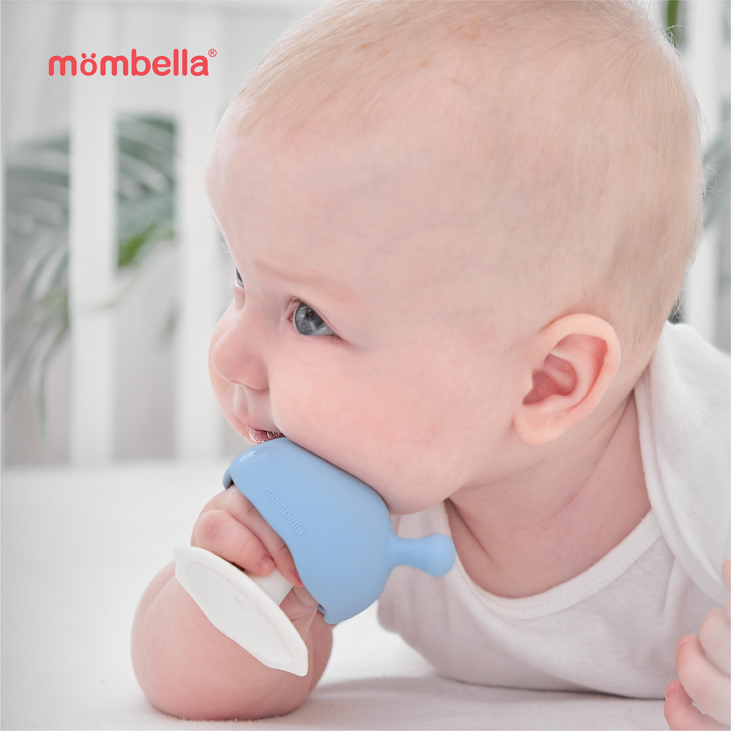 Прорезыватель для зубов Mombella Грибочек / 00127 (бежевый) — фото 5