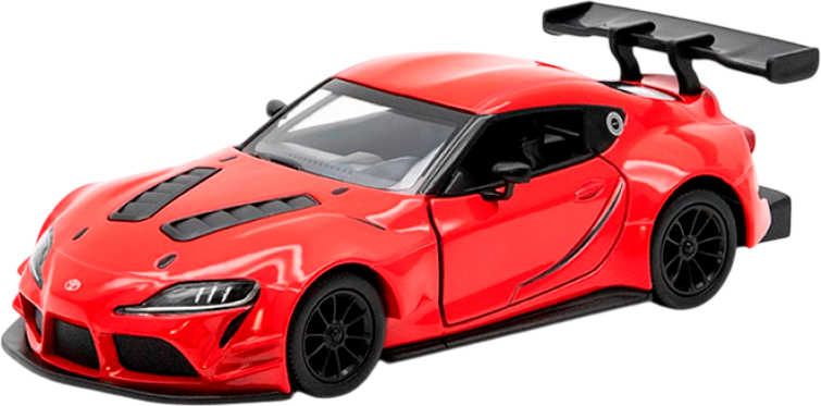 Масштабная модель автомобиля Kinsmart Toyota GR Supra Racing / 5421WKT