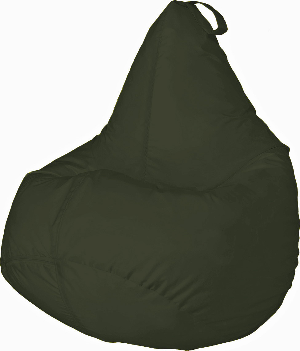 Кресло-мешок Flagman Груша Софт 130x85 XXL GXL.2-04 (темно-oливковый)