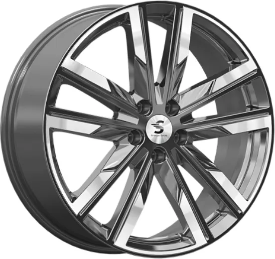 Литой диск SKAD Premium КР014 Jetour T2 20x8" 5x108мм DIA 60.1мм ET 39мм (Diamond Gloss Graphite)