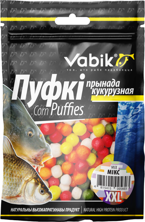 Прикормка рыболовная Vabik Corn Puffies XXL Ананас (20г)