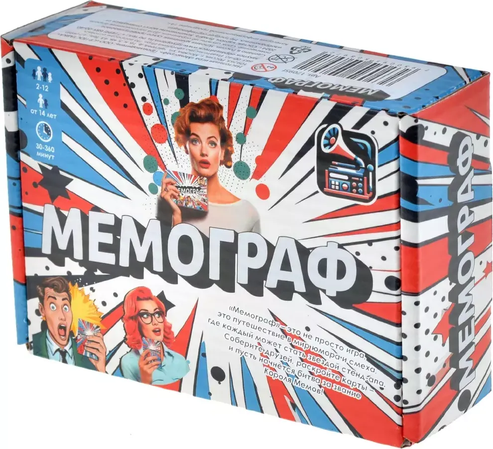 Настольная игра Фабрика Игр Мемограф / 17095f