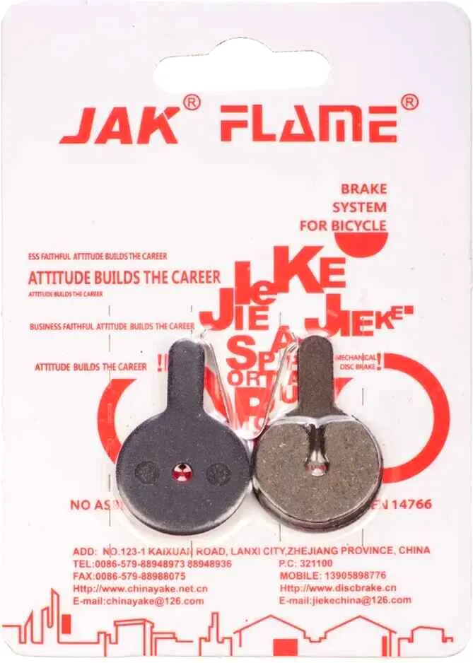 Колодки тормозные для велосипеда Jak YK-46