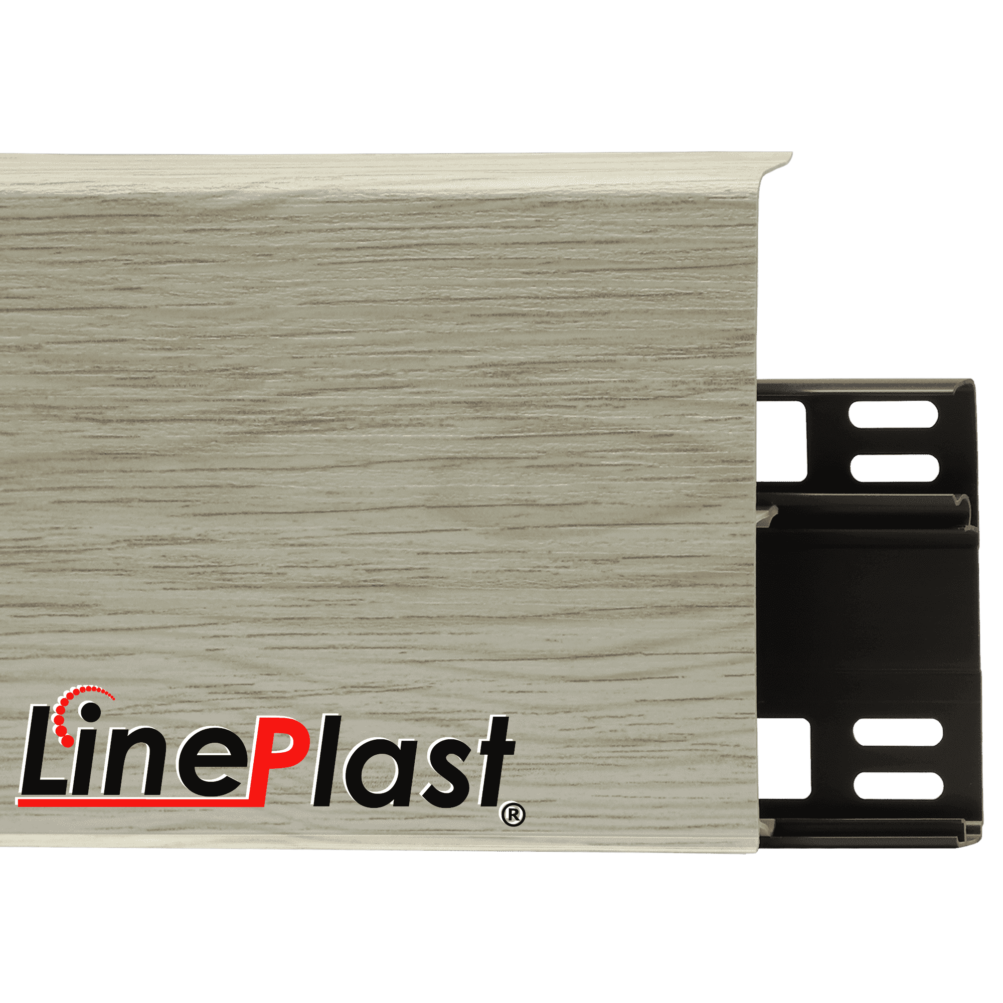 Плинтус LinePlast 100мм LB019+LK002 (тик норд) — фото 3