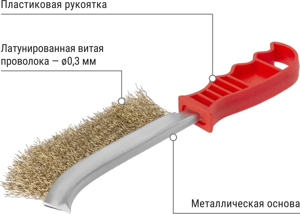 Щетка слесарная TDM SQ1096-0101 — фото 3
