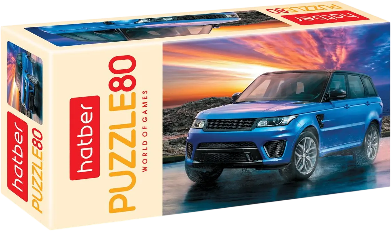 Пазл Hatber АвтоЛюкс / 80ПЗ5_09499 (80эл)