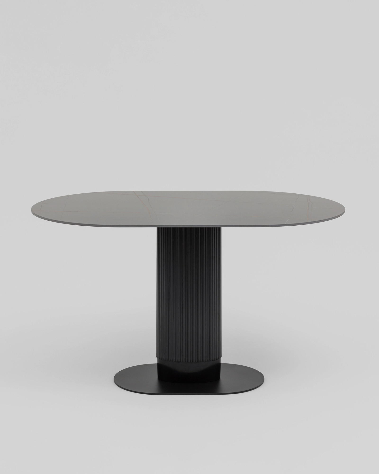 Обеденный стол Stool Group Mystery 130x80 / T-015 (черный/керамика) — фото 2