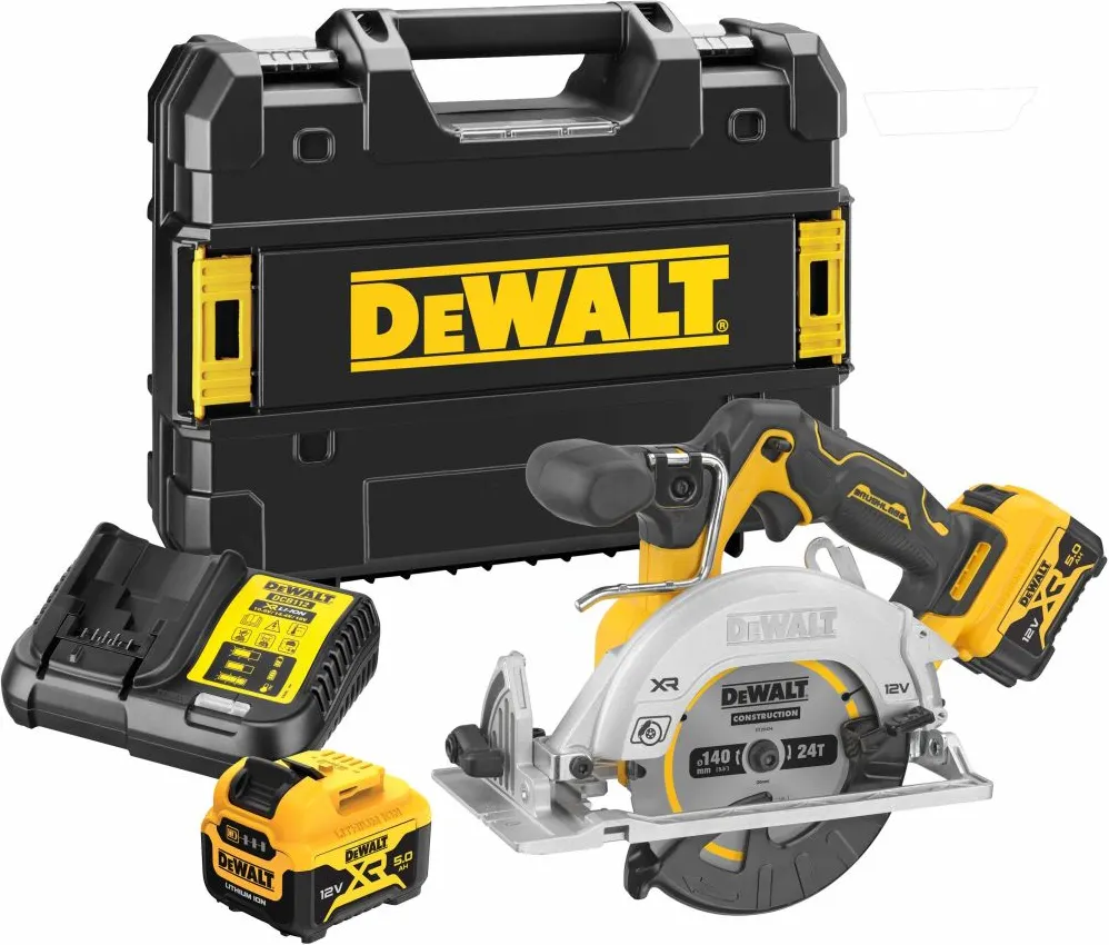 Профессиональная дисковая пила DeWalt DCS512P2