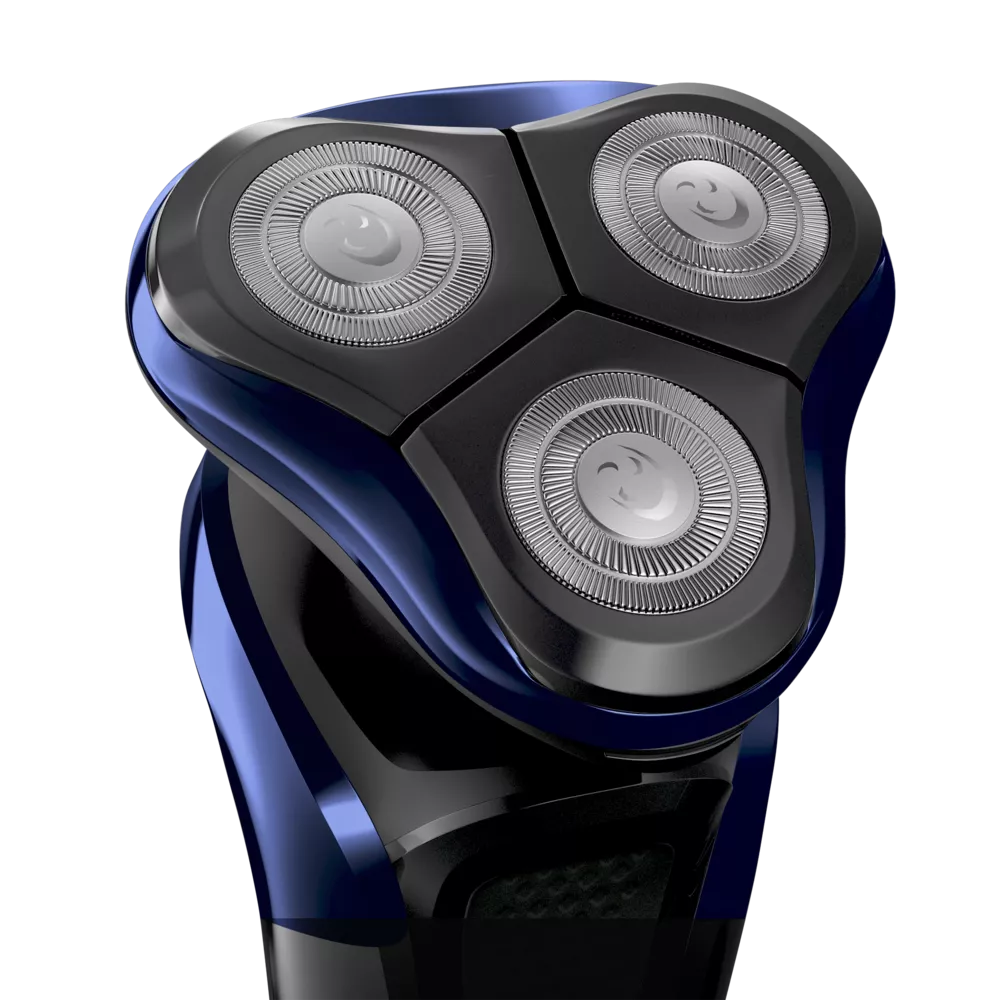 Электробритва Polaris PMR 0309RC (синий/черный) — фото 4