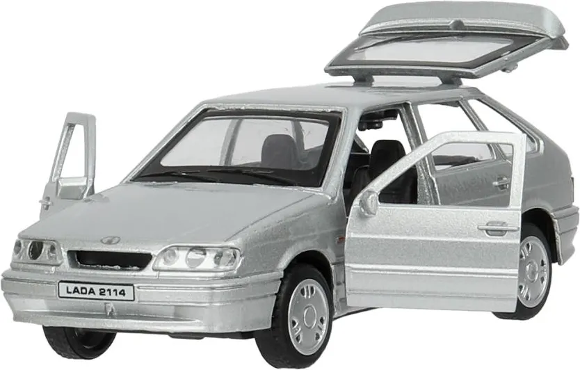 Автомобиль игрушечный Технопарк Lada-2114 Samara / 2114-12-SR-WOD — фото 3
