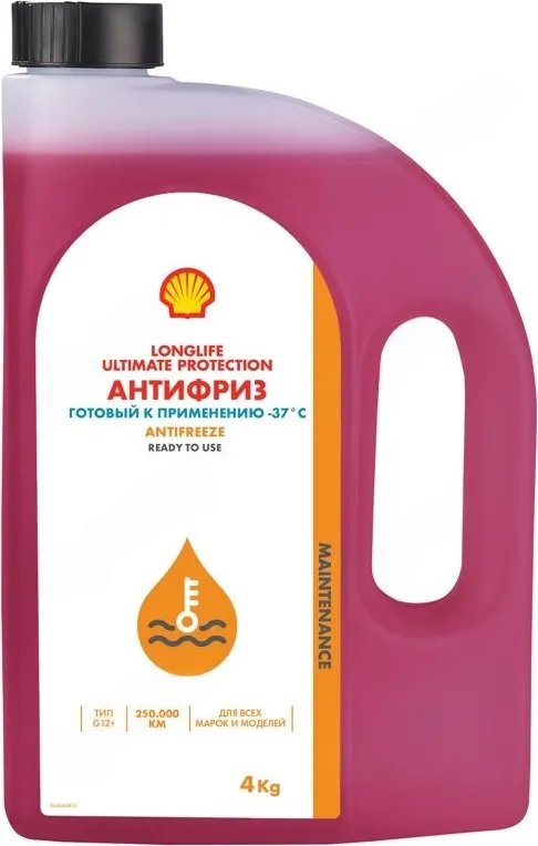 Антифриз Shell Longlife Ultimate Protection (4кг)