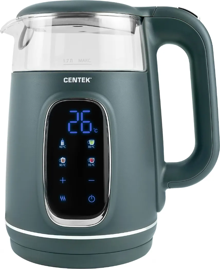 Электрочайник Centek CT-0052 (зеленый)