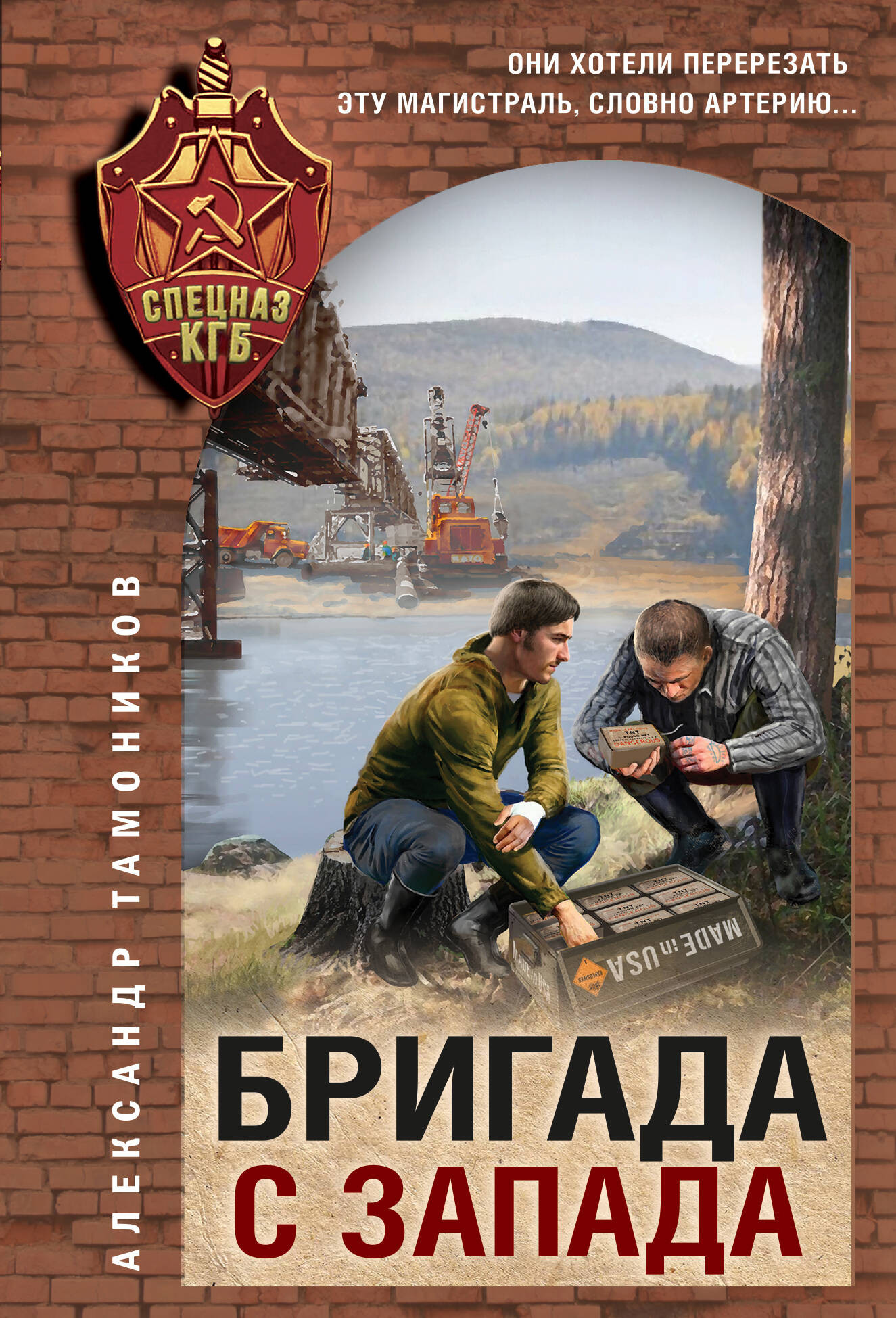 Художественная книга Эксмо Бригада с запада, мягкая обложка (Тамоников Александр)