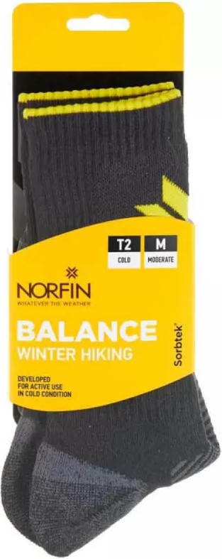 Носки Norfin T2m Balance Winter Hiking Crew / 304725-03L (р.42-44) — фото 4