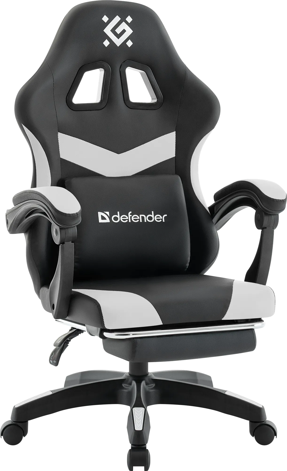 Кресло геймерское Defender Runa Pro / 64813 (черный/белый)