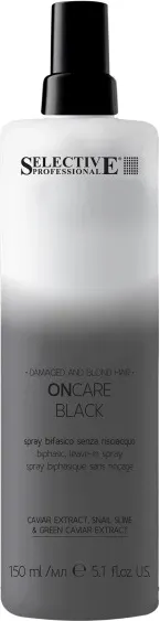 Спрей для волос Selective Professional Oncare Black Несмываемый двухфазный (150мл)