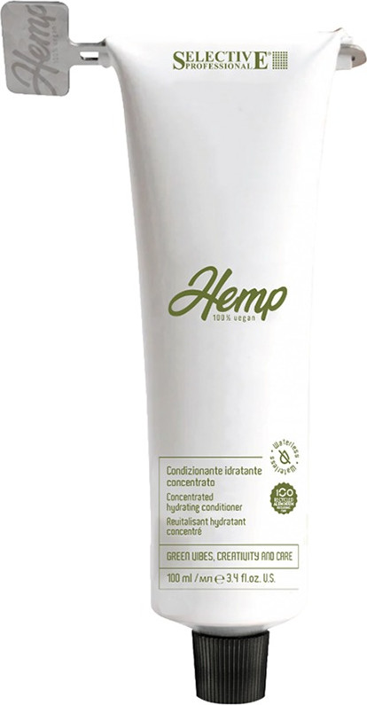 Кондиционер для волос Selective Professional Hemp Увлажняющий с концентрированной формулой (100мл)