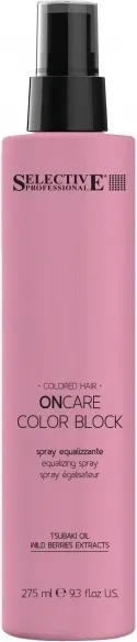 Спрей для волос Selective Professional Oncare Color Block для выравнивания кутикулы (275мл)