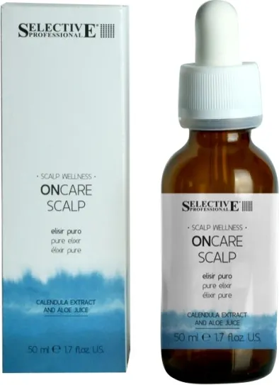 Сыворотка для волос Selective Professional Oncare Scalp Pure Elixir Нормализующая (50мл) — фото 2