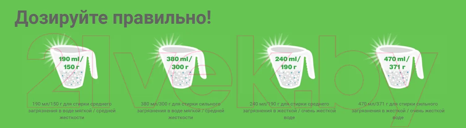 Стиральный порошок Персил 360° Complete Solution Color Свежесть от Vernel (4.5кг) — фото 12