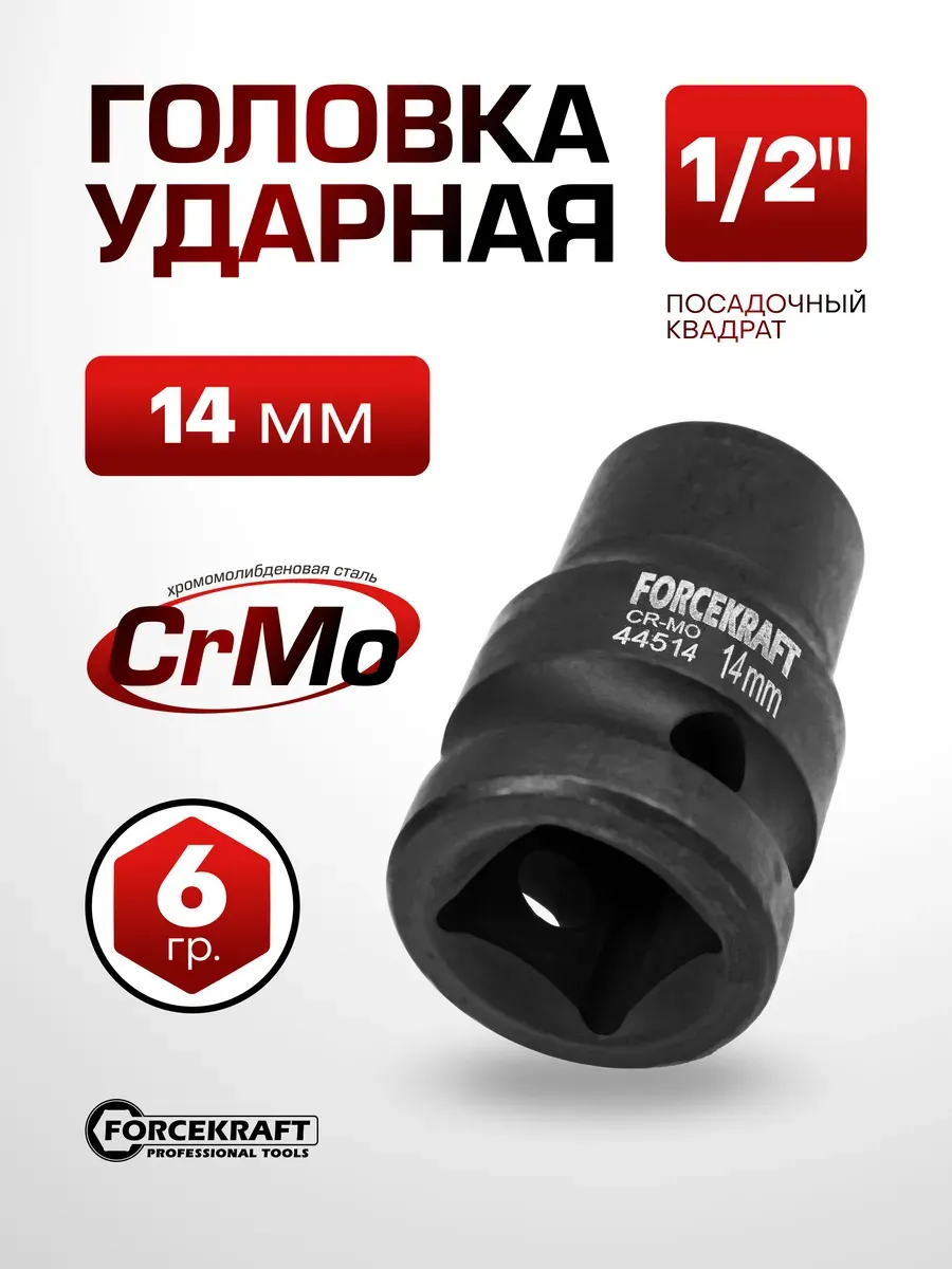 Головка слесарная ForceKraft FK-44514 (27004) — фото 2