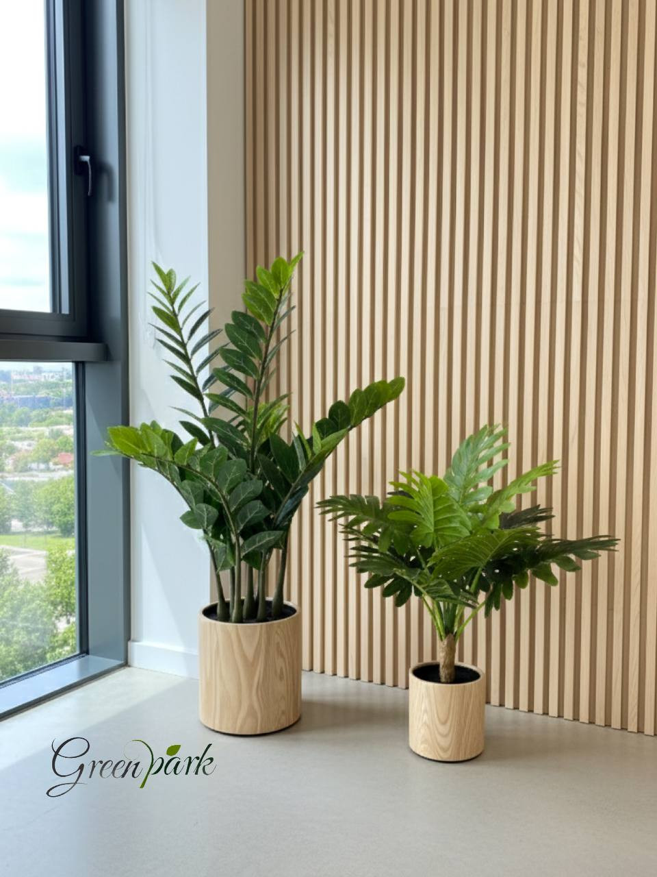 Искусственное растение GreenPark Замиокулькас Денежное дерево / GP-056/090 — фото 3